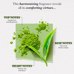 Solinotes Matcha Tea packaging box displays the French brand’s clean, vegan scent.