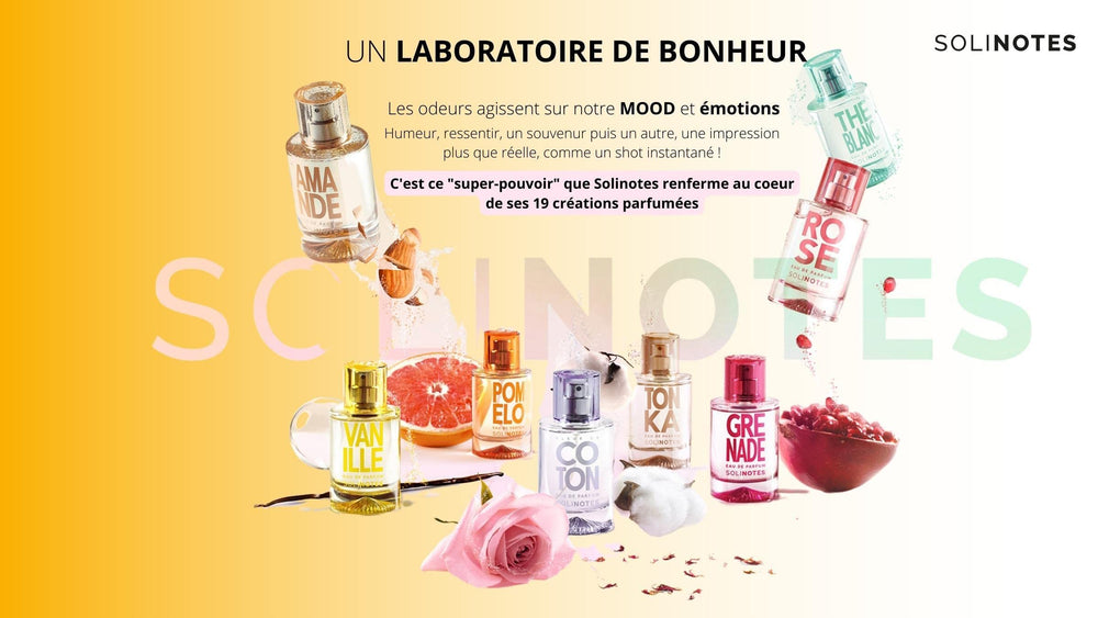 Solinotes Orange Blossom perfume-liquid; vivid scent impression captured in a refined bottle.