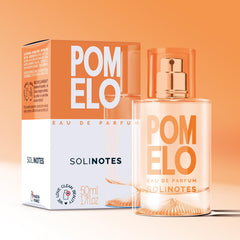 Solinotes Pomelo fragrance burst capturing fruity vitality for daytime wear.