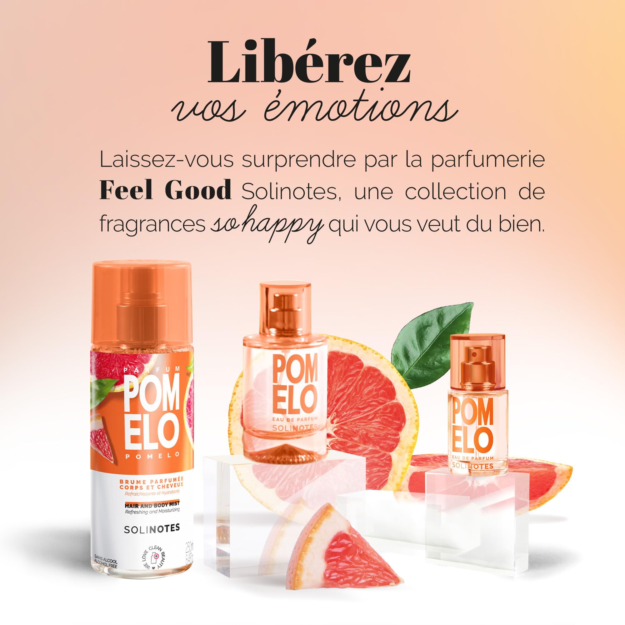 Unisex citrus scent suitable for both women and men.