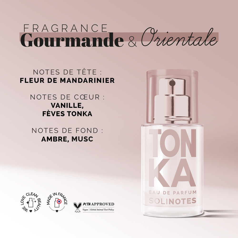 Solinotes Tonka perfume amber note close-up reveals warm, inviting tones.