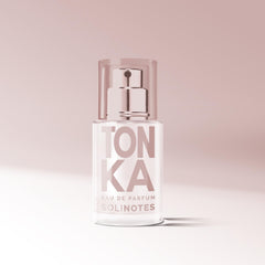 Solinotes Tonka perfume box displays elegant packaging ideal for gifting.