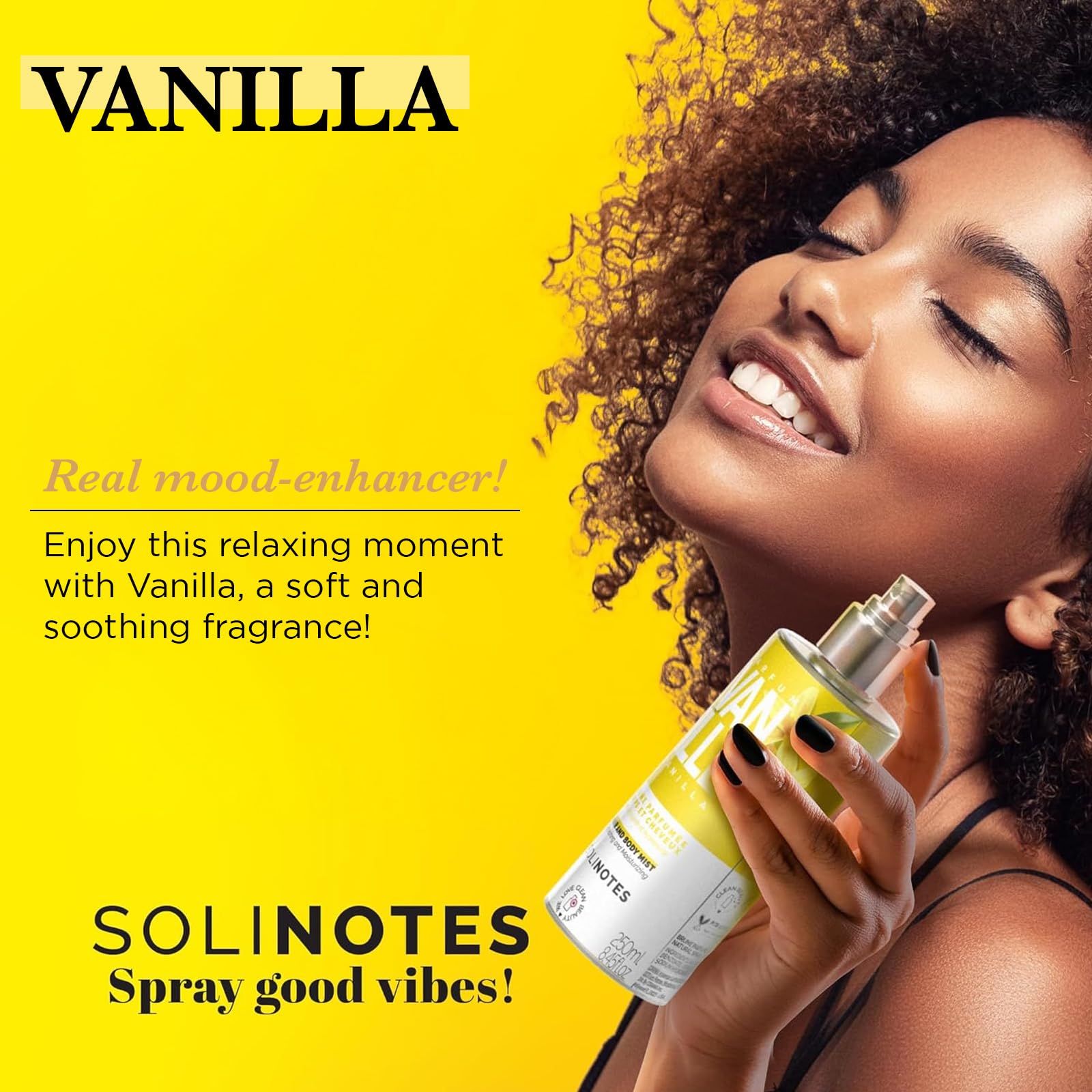 Solinotes Vanilla fragrance mist gift-ready box ideal for gifting