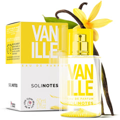 Solinotes Vanilla perfume bottle, elegant presentation for daily wear