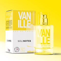 Solinotes Vanilla white flowers closeup, delicate floral notes for a soft aura