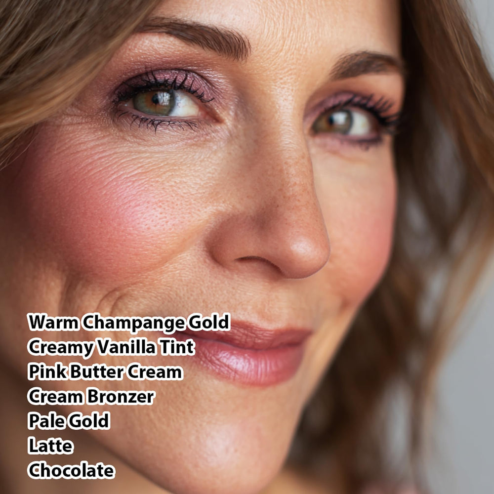 SOLLASY baked palette panels closeup reveals rich textures for smooth blending