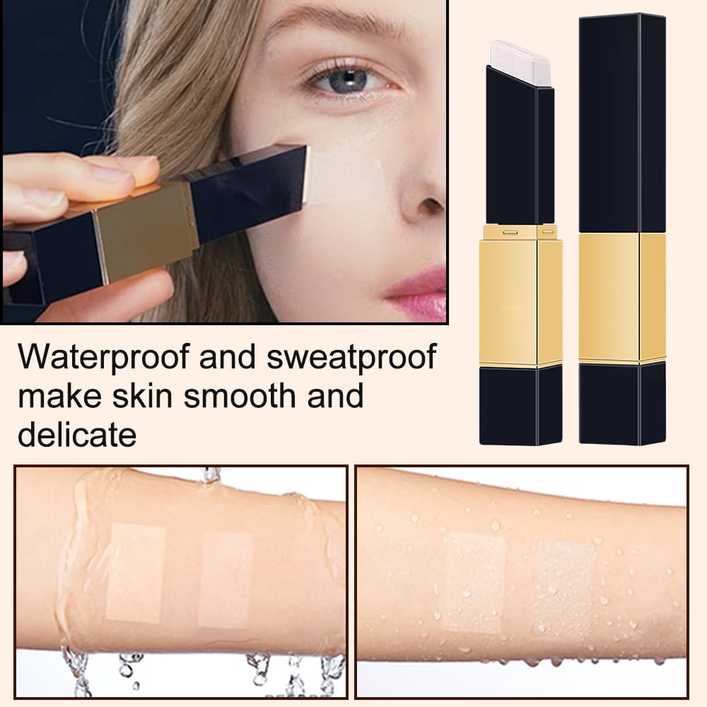 SOLOTREE 2-in-1 foundation stick skin-tone blend for natural look