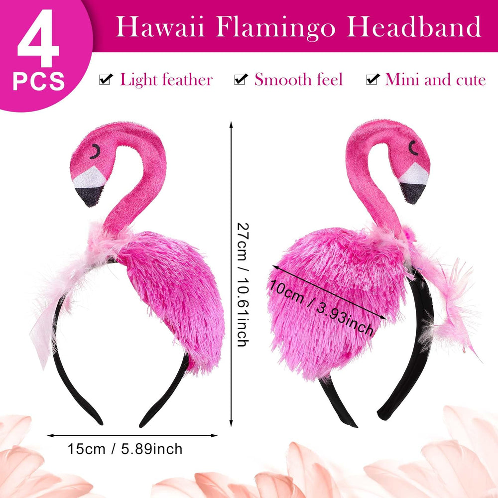 Solsew flamingo carnival headdress pack, ready for group outfits