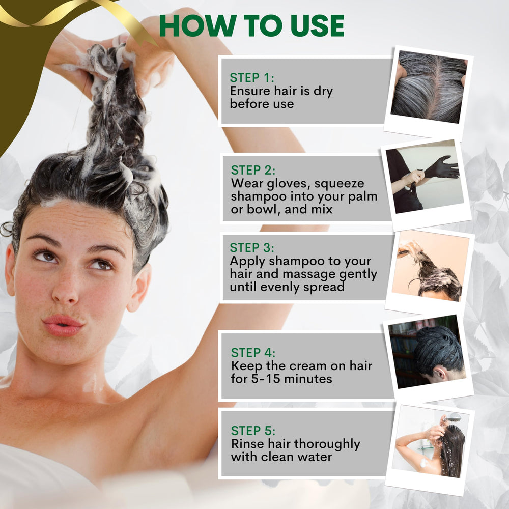 Solutrel Black Hair Dye Shampoo ideal for home use and budgeting