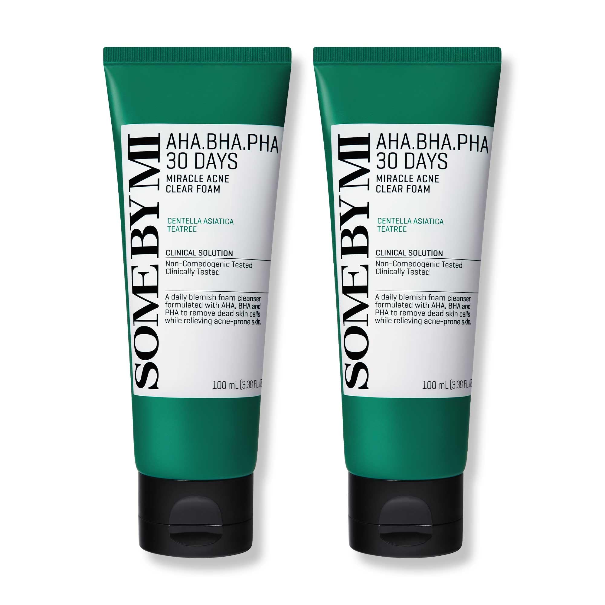 SOME BY MI AHA BHA PHA 30 Days Miracle Foam bottle for gentle exfoliation