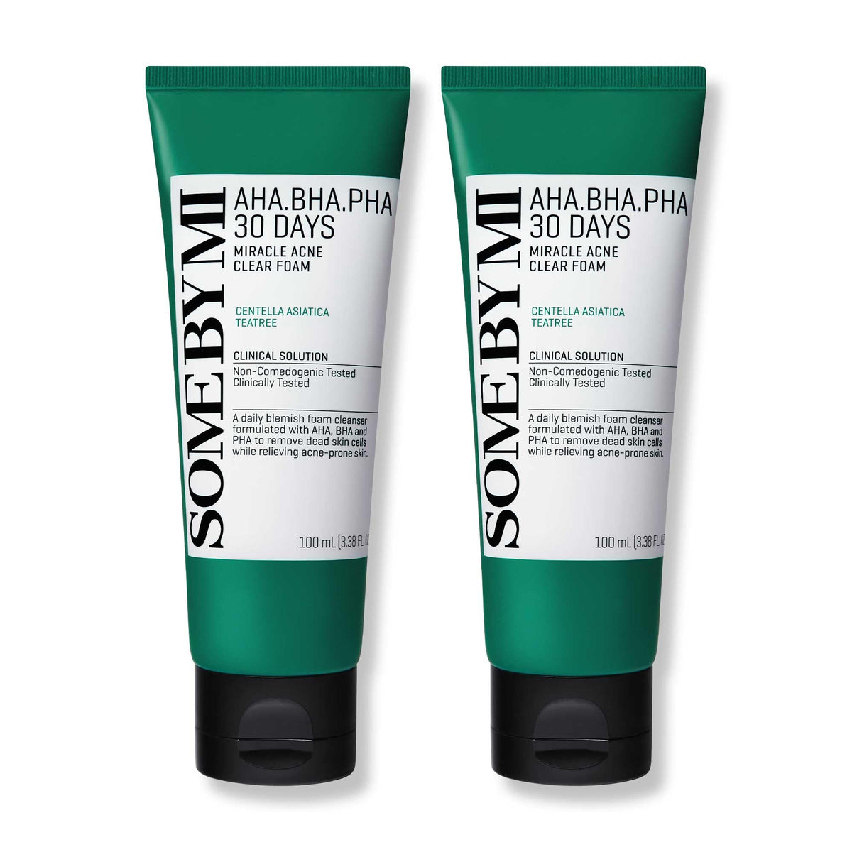 SOME BY MI AHA BHA PHA 30 Days Miracle Foam bottle for gentle exfoliation