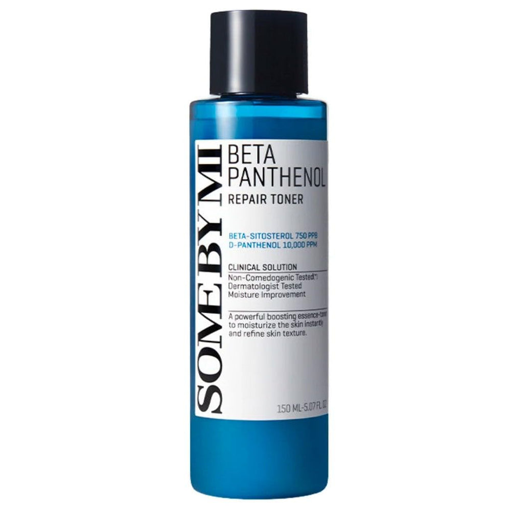 SOME BY MI Beta-Panthenol Repair Toner gentle pour action to apply product.