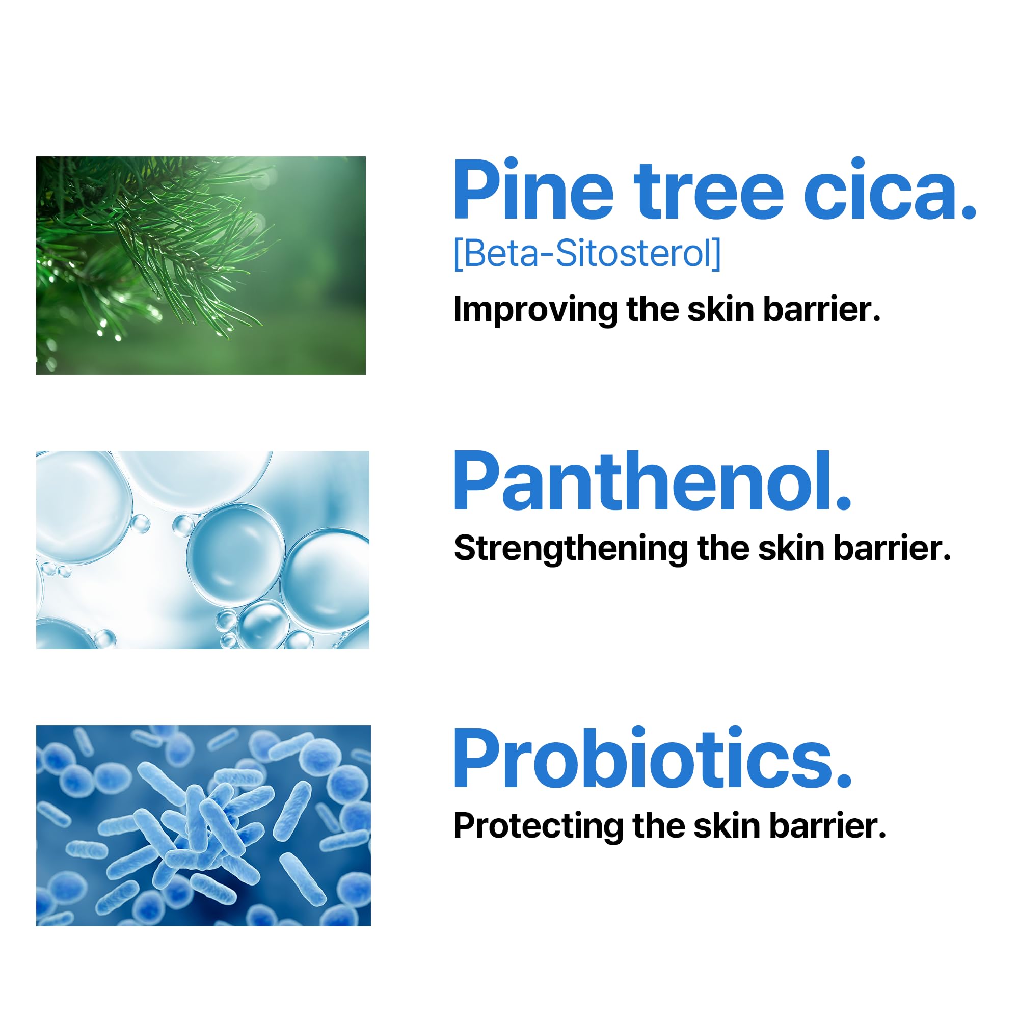 SOME BY MI Beta-Panthenol Repair Toner hand application demonstrates quick absorption.