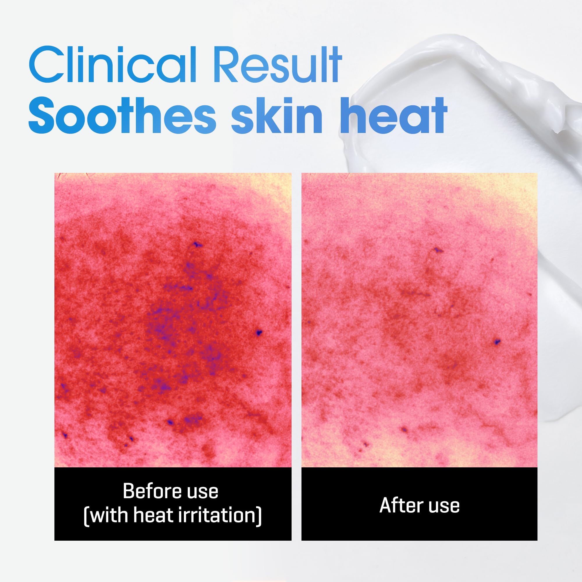 Texture swirl of SOME BY MI Beta-Panthenol Repair Body Cream demonstrating smooth spread