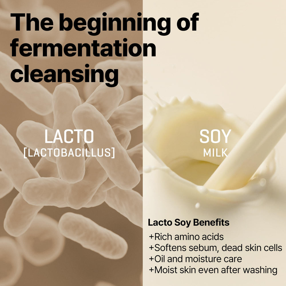 SOME BY MI Lacto Soy ingredients closeup highlights lactic acid and amino acids for hydration