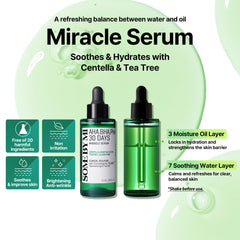 SOME BY MI Miracle Serum packaging close-up highlighting clean design.