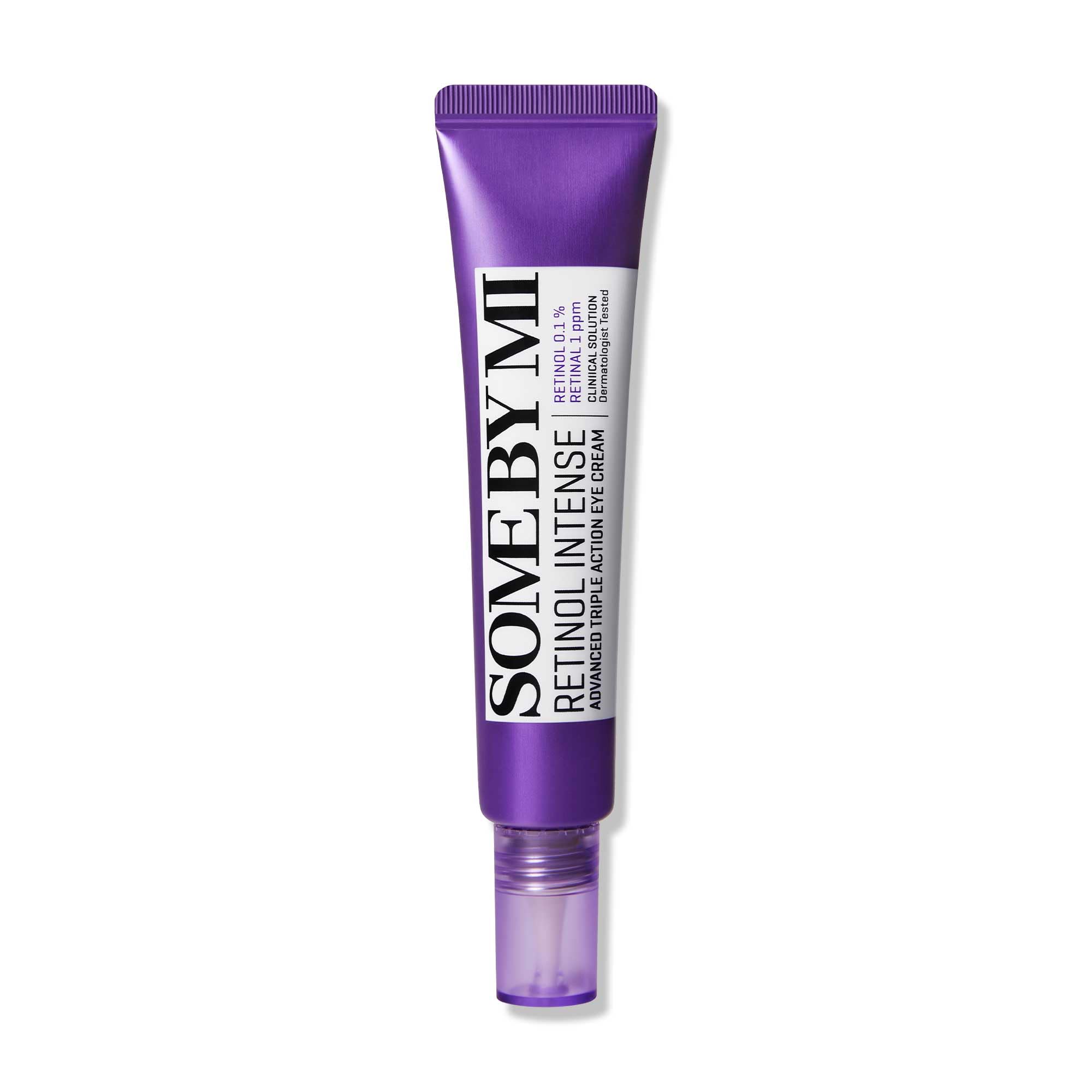 SOME BY MI Retinol Eye Cream bottle closeup for bright under-eye care