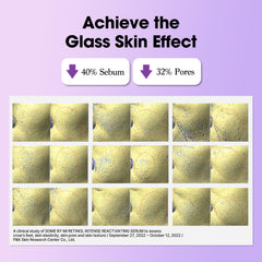 SOME BY MI Retinol Intense Reactivating Serum being applied to the cheek demonstrates easy application