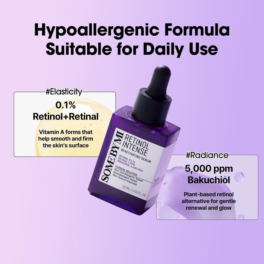 SOME BY MI Retinol Intense Reactivating Serum lab testing icon reflects efficacy