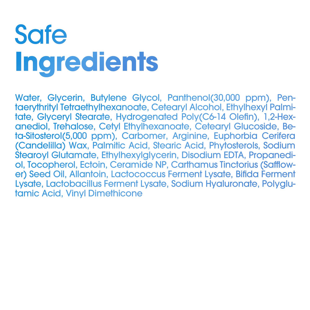 Sensitive-skin friendly labeling on SOME BY MI product for gentle daily care
