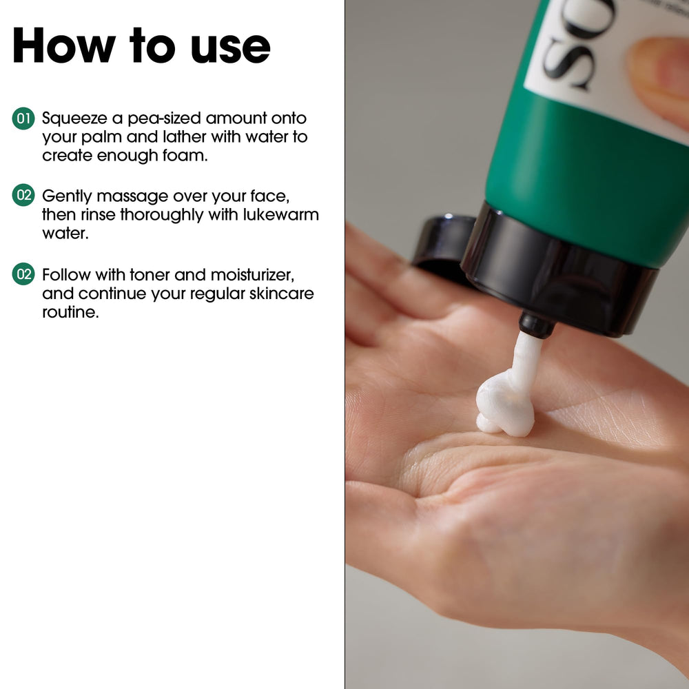 SOME BY MI skin-clearing effect visual hints at exfoliation and sebum balance