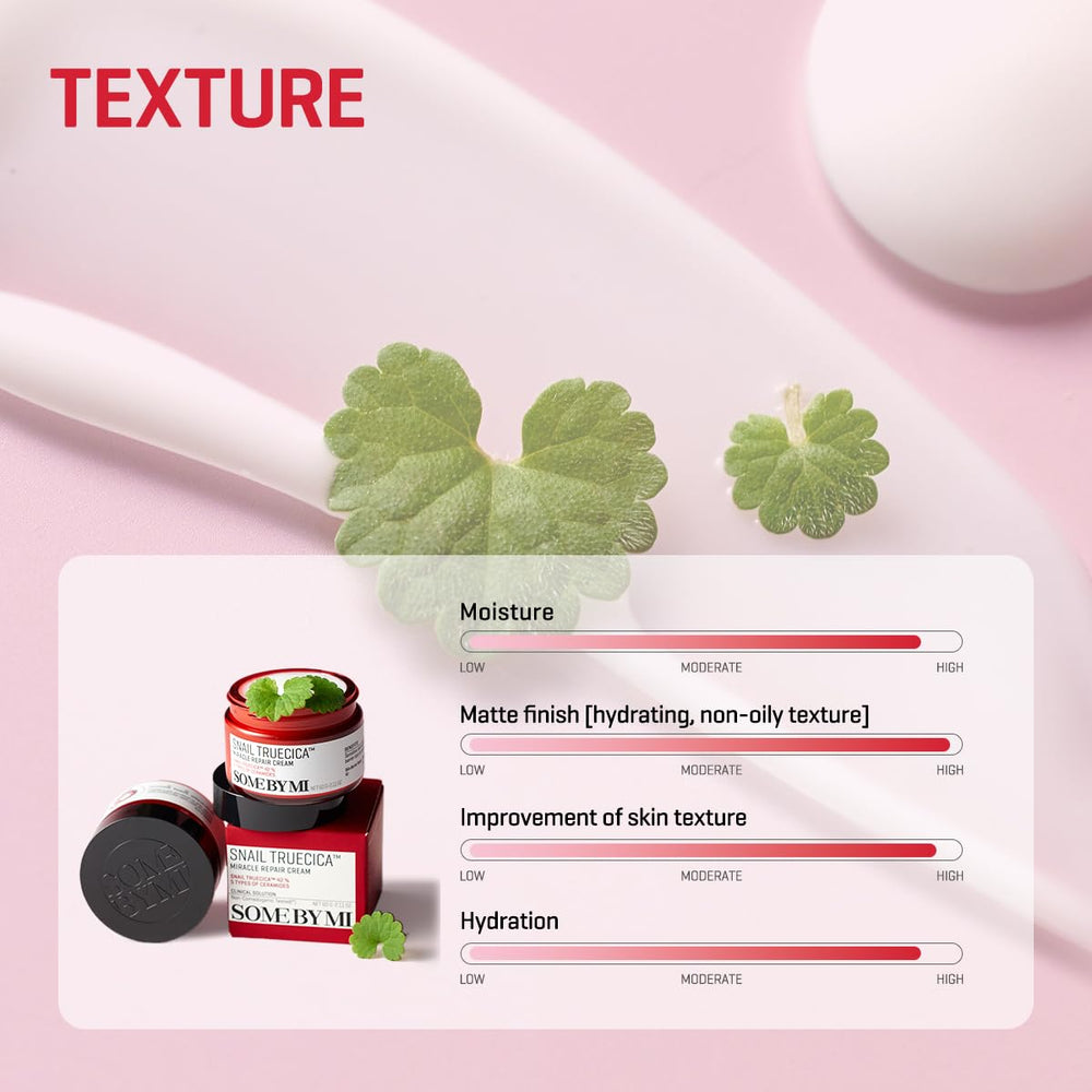 SOME BY MI Snail Truecica Cream jar shown for barrier-supporting skincare.