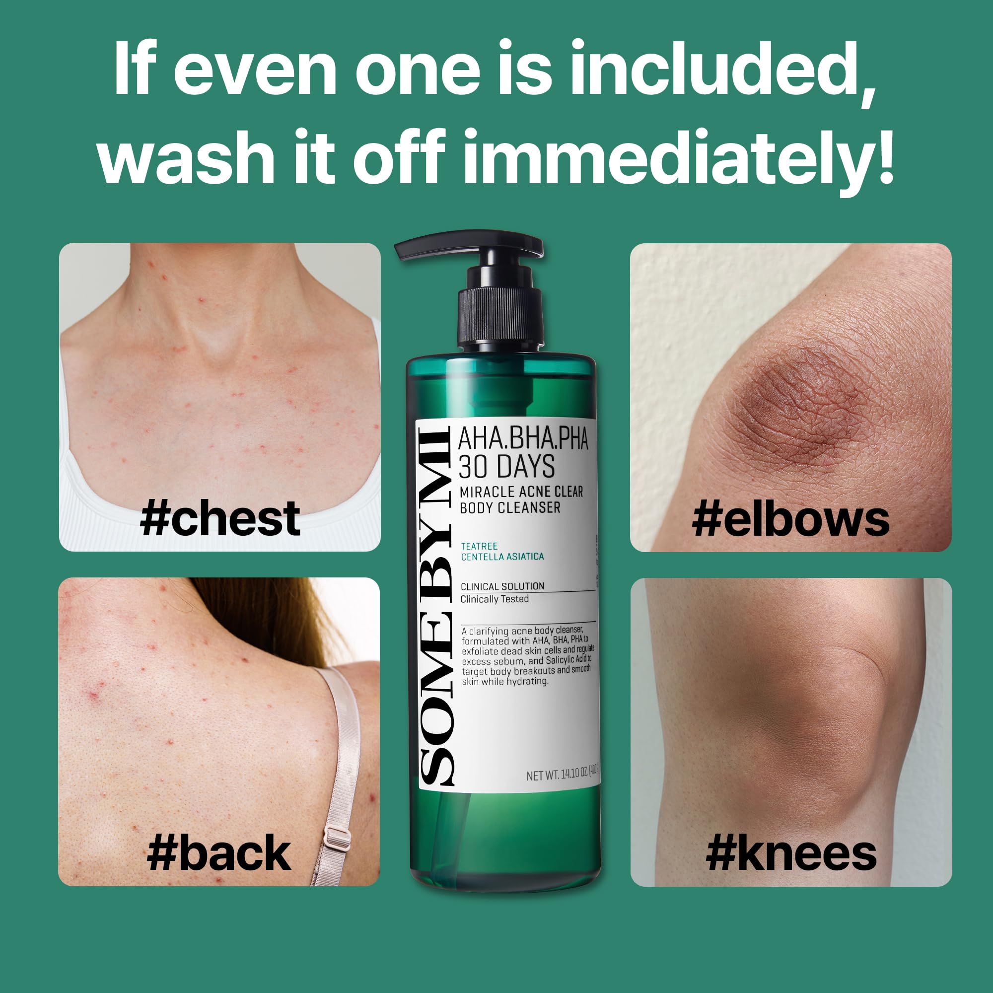 Some By Mi Truecica calming ingredient seal indicating soothing skin support.