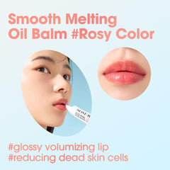 SOME BY MI V10 Hyal Lip Sun Protector Rosy SPF 15 label on tube.