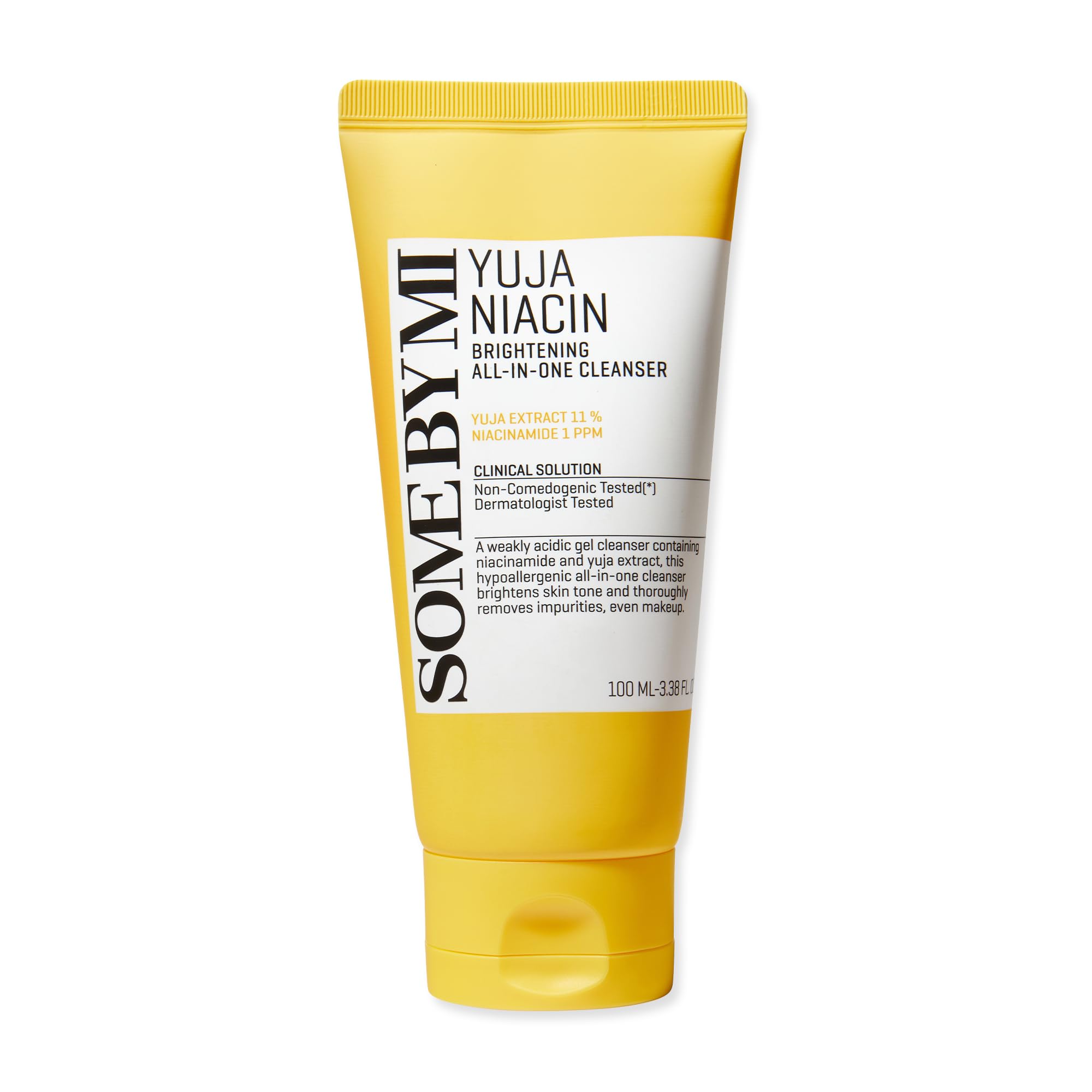 SOME BY MI Yuja Niacin Brightening Cleanser bottle for daily cleansing and gentle brightness