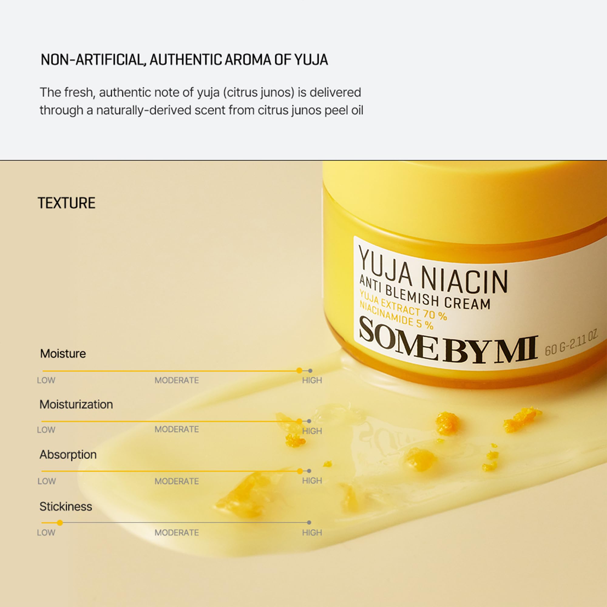 SOME BY MI uses dermatologist-tested safe ingredients in Yuja Niacin cream