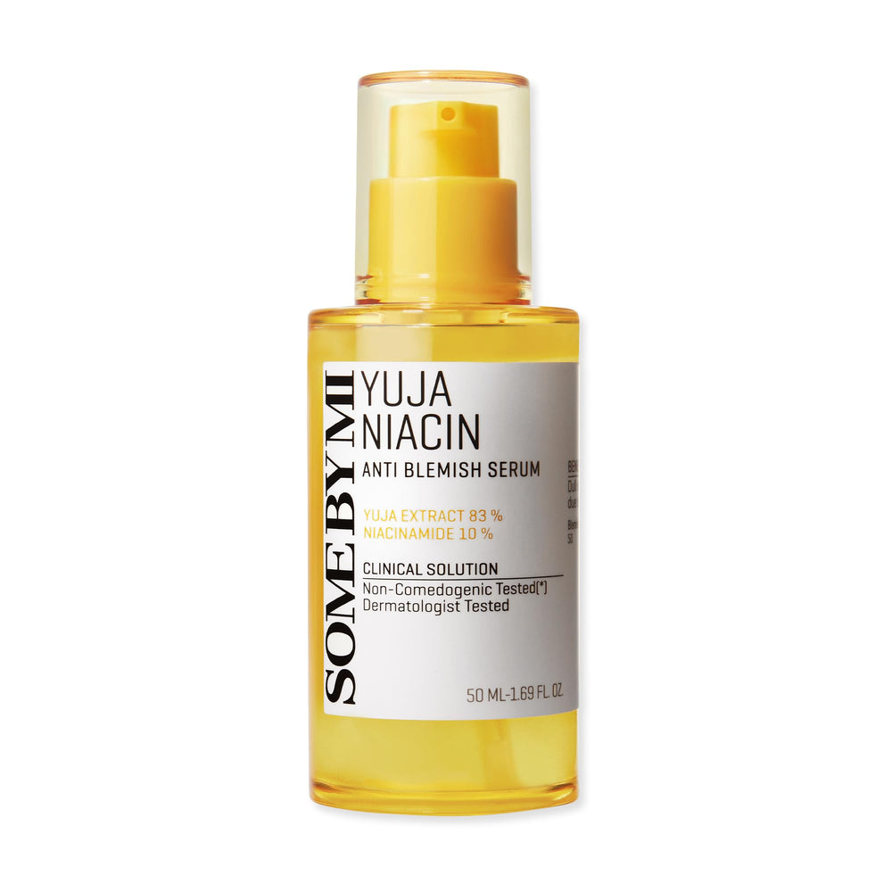 SOME BY MI Yuja Niacin Serum bottle front for daily brighten routines.