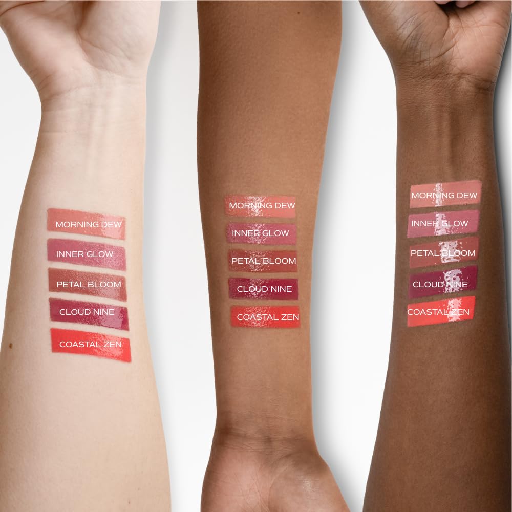 SONELA Blissful Moment Dewy Liquid Blush Coastal Zen sustainable packaging detail