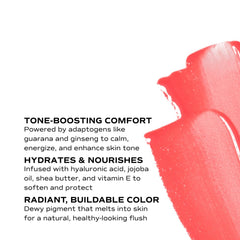 SONELA Blissful Moment Dewy Liquid Blush Coastal Zen tube dispensing detail