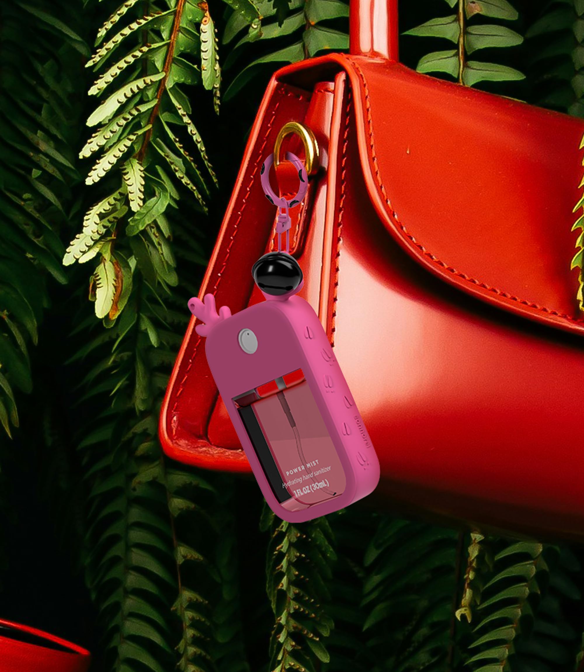 Sonnorel dual keychains and bells on the elk case aid quick access.