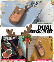 Sonnorel includes two keychains and two bells for easy finding.