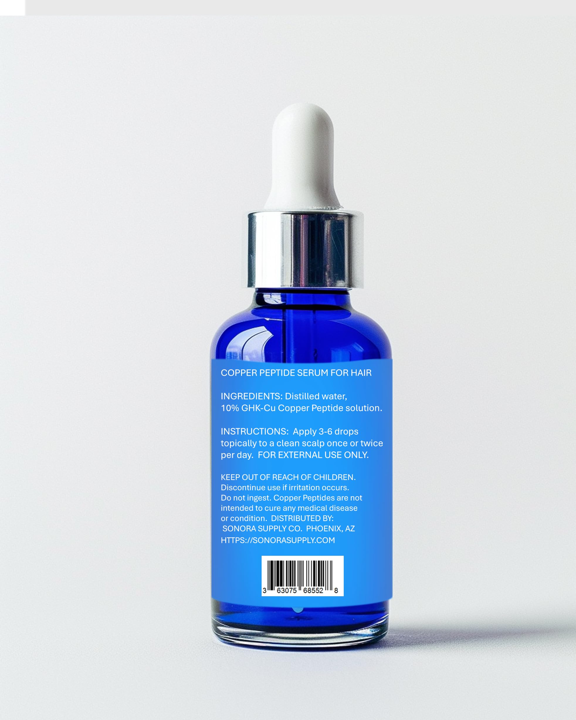 Sonora Unscented serum conveys clean, minimal care for day-to-day use.