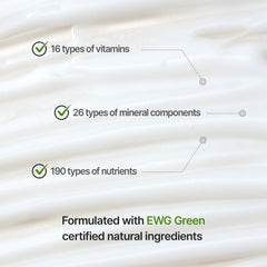 Label on SONREVE Balance Serum shows vitamin C and niacinamide