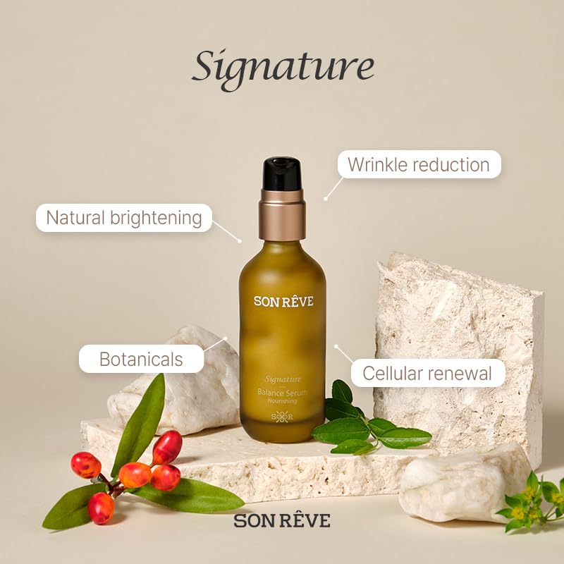 Gift-ready packaging box for SONREVE Signature Balance Serum