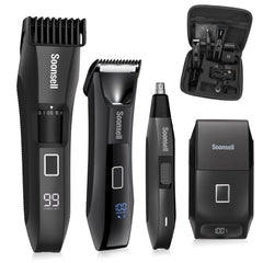 Soonsell Manscape beard trimmer with 20-length settings for precise shaping