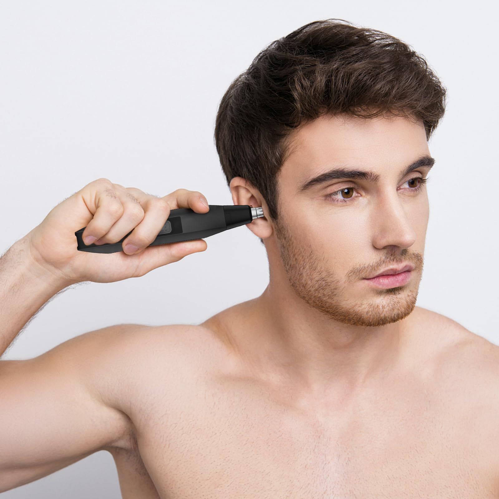 Soonsell nose trimmer cleaning process with detachable head for easy upkeep.
