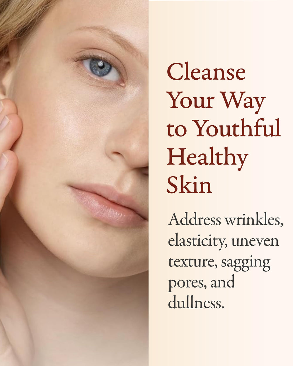 Sooryehan Bon Cleansing Foam facial massage scene for daily gentle cleanse
