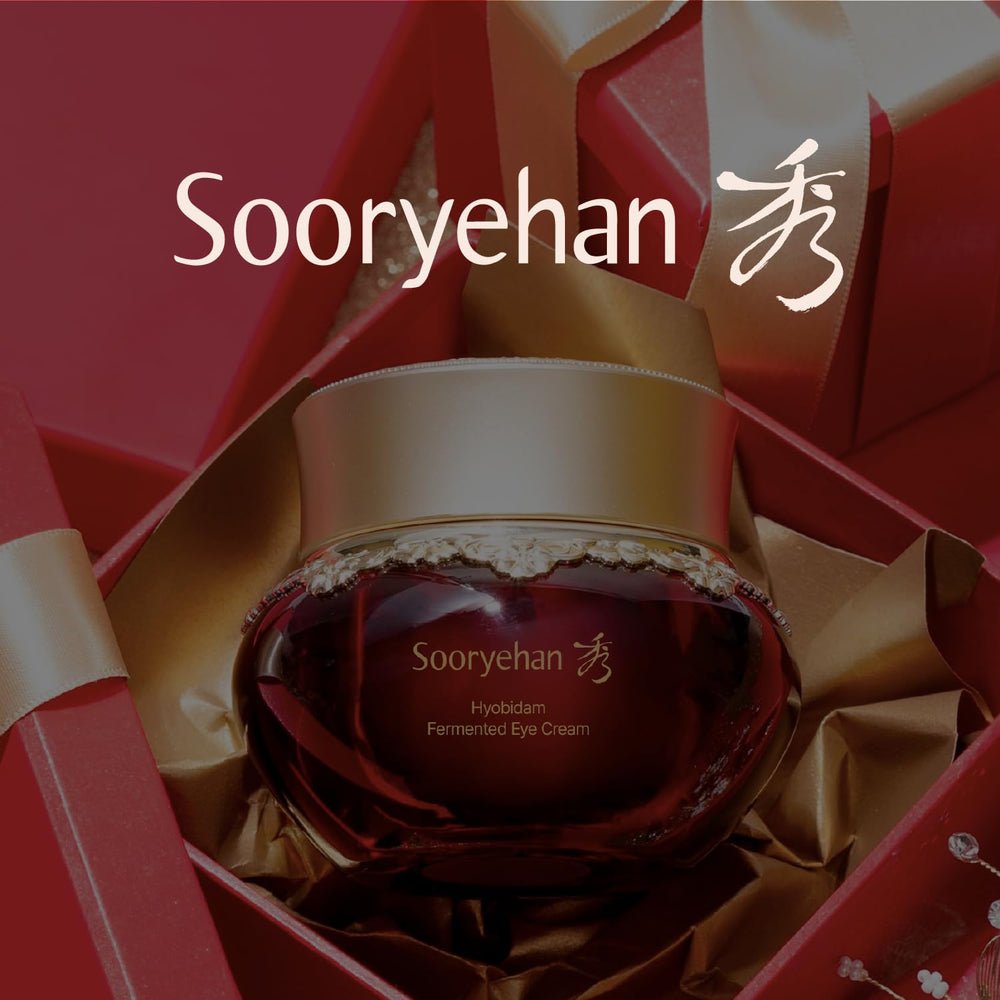 Sooryehan Hyobidam Korean herbs label communicates tradition and high-end skincare