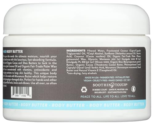Soothing Touch Naked Body Butter fast-absorbing texture leaves skin non-greasy