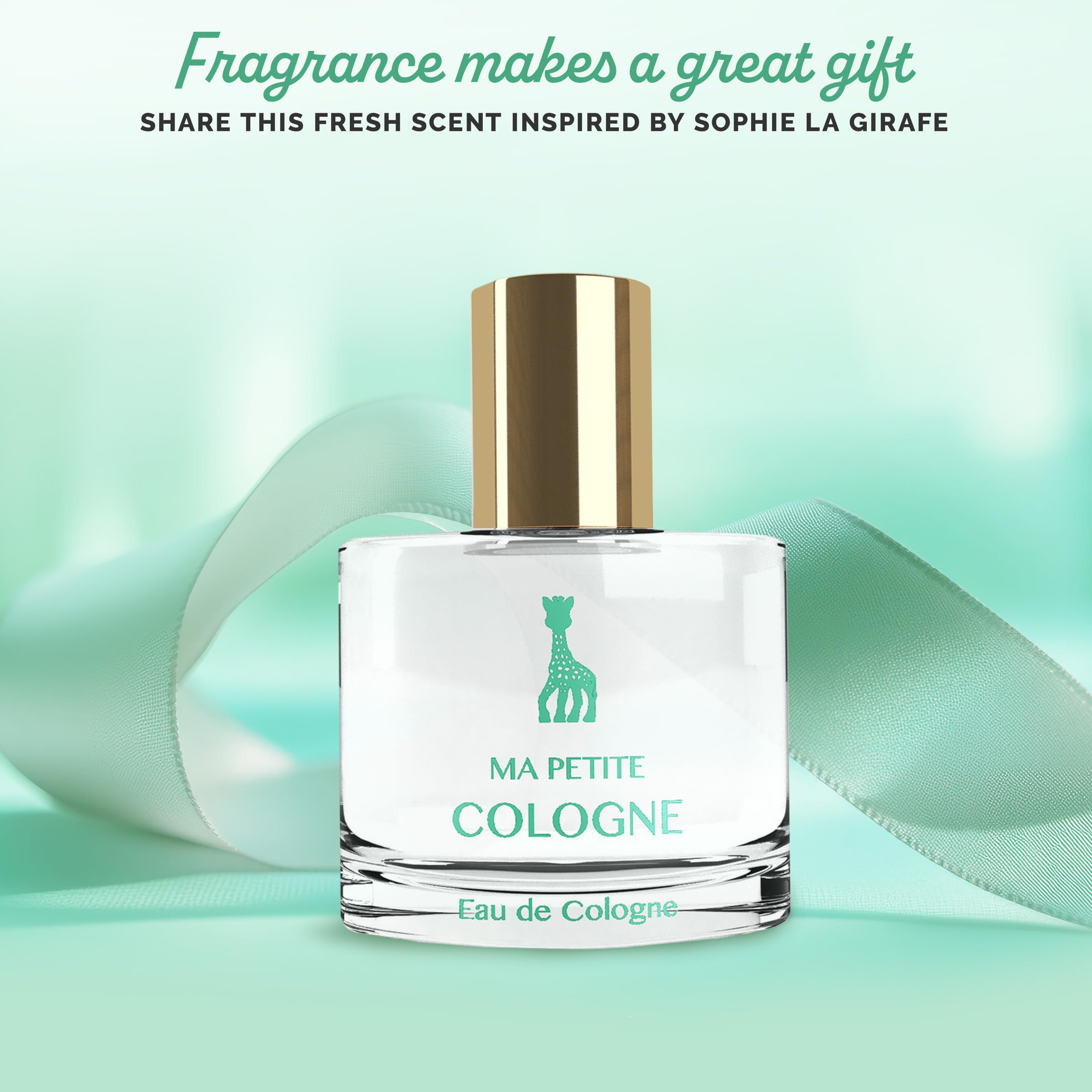 Close-up of fragrance notes for Sophie la girafe My Petite Cologne
