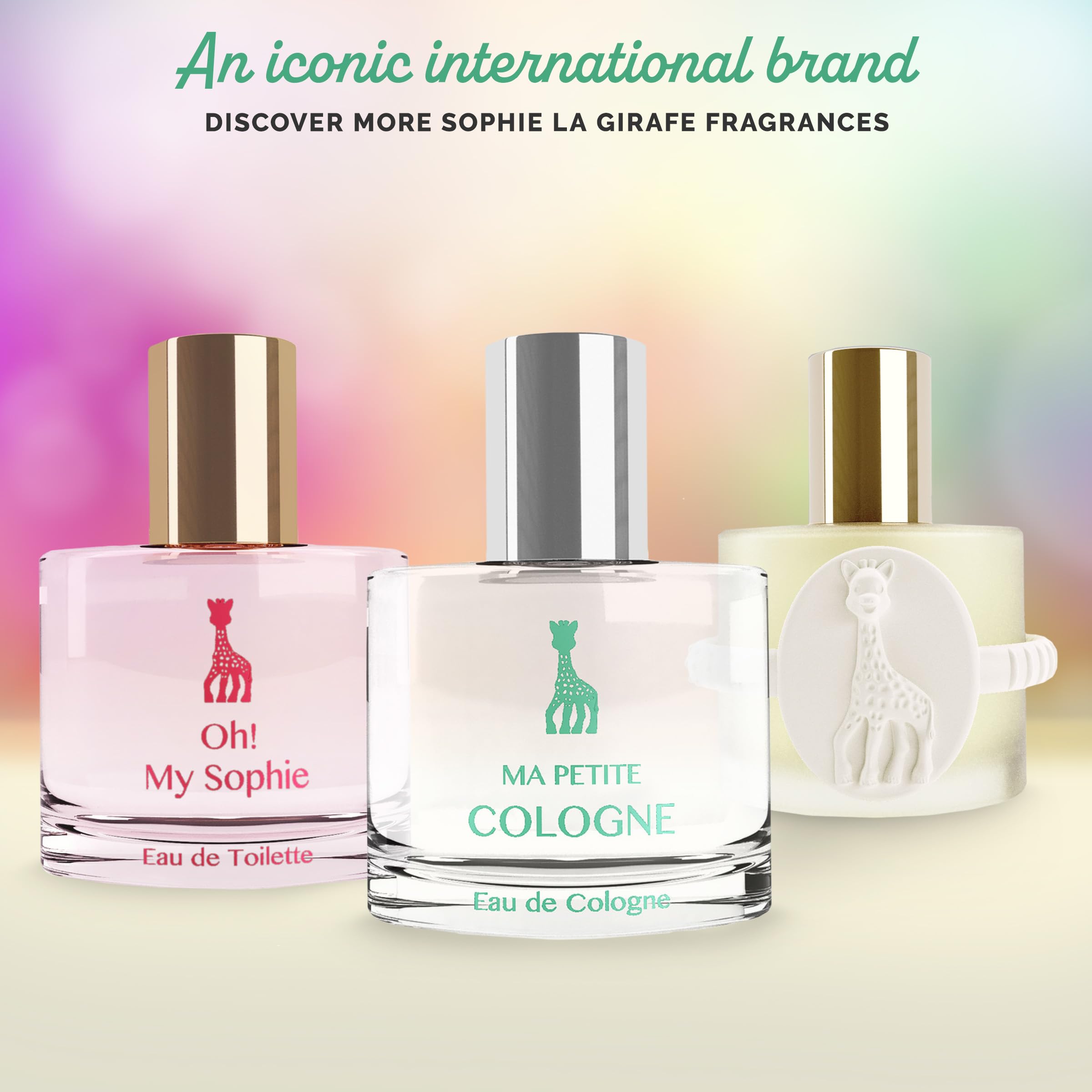 Wrist application scene for Sophie la girafe My Petite Cologne