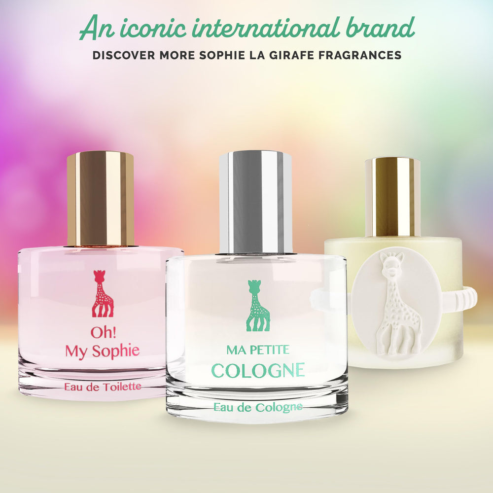 Wrist application scene for Sophie la girafe My Petite Cologne