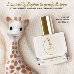 Sophie la girafe teether natural rubber for safe teething relief.