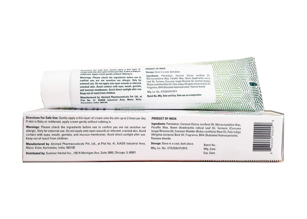 Sorion Cream rich texture close-up signals dense, nourishing formula.