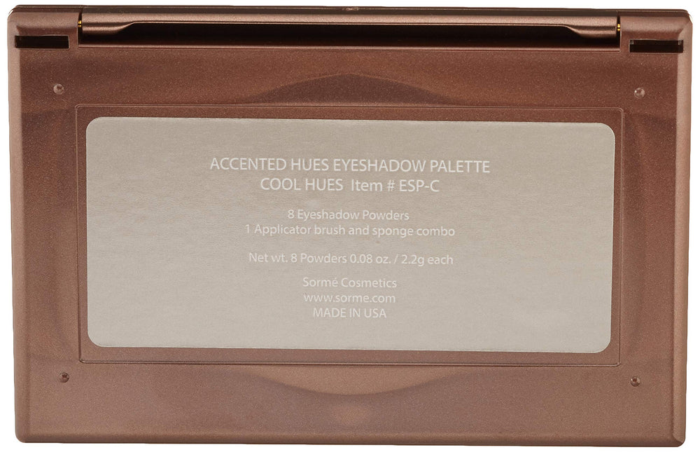 SORMÉ Cool Hues matte shade for soft definition.