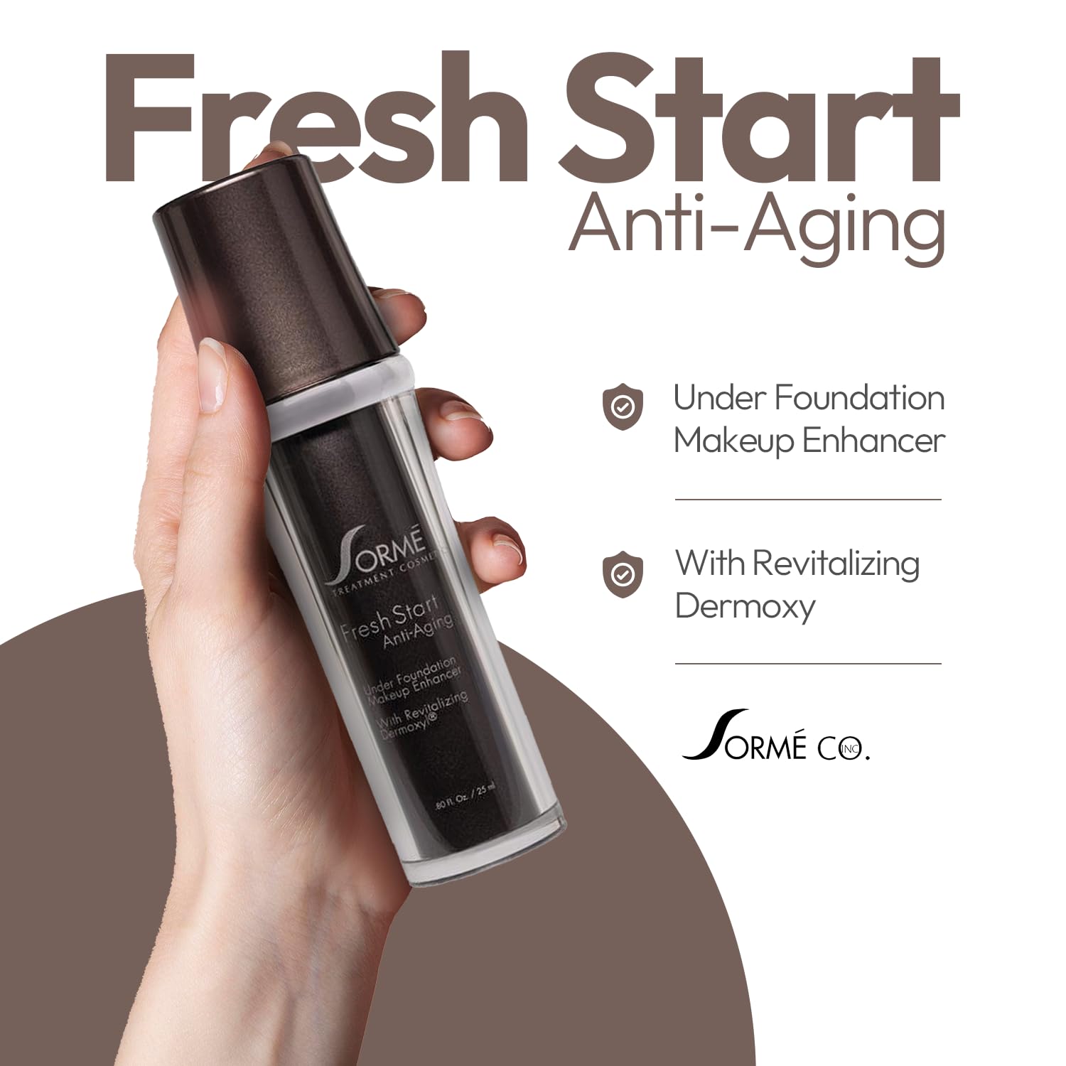 SORMÉ Fresh Start with Dermaxyl helps reduce wrinkle depth over time